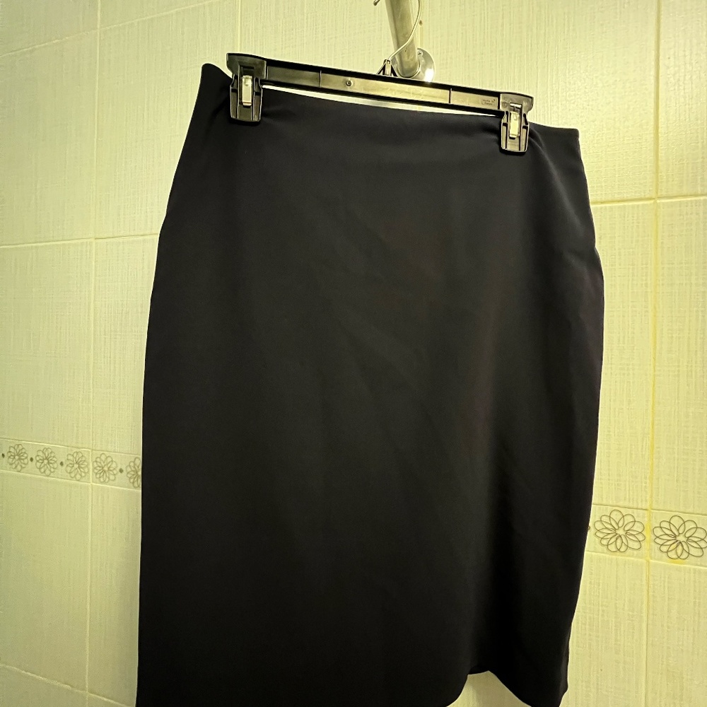 Navy St. John Pencil Skirt